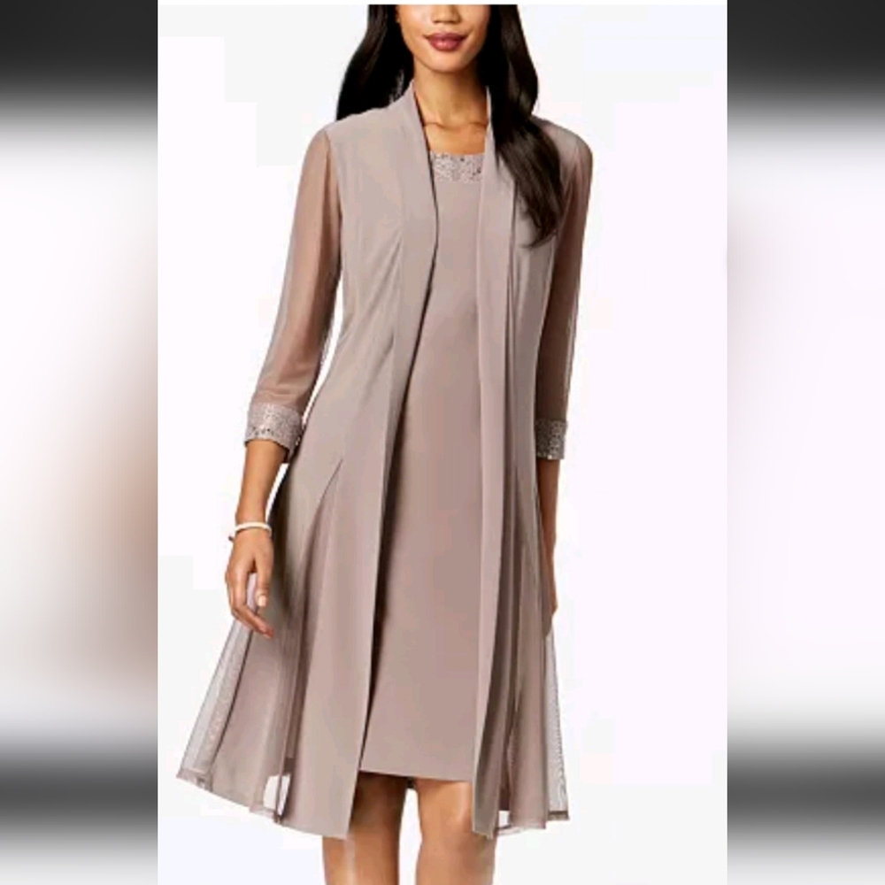Special occasion 2 piece dress